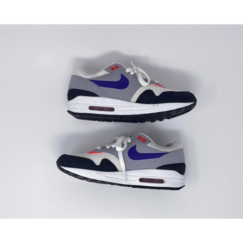 Nike Air Max 1 Women's Raptors Black Purple Gray Pink White Size 7 | 319986-114 - Picture 5 of 6